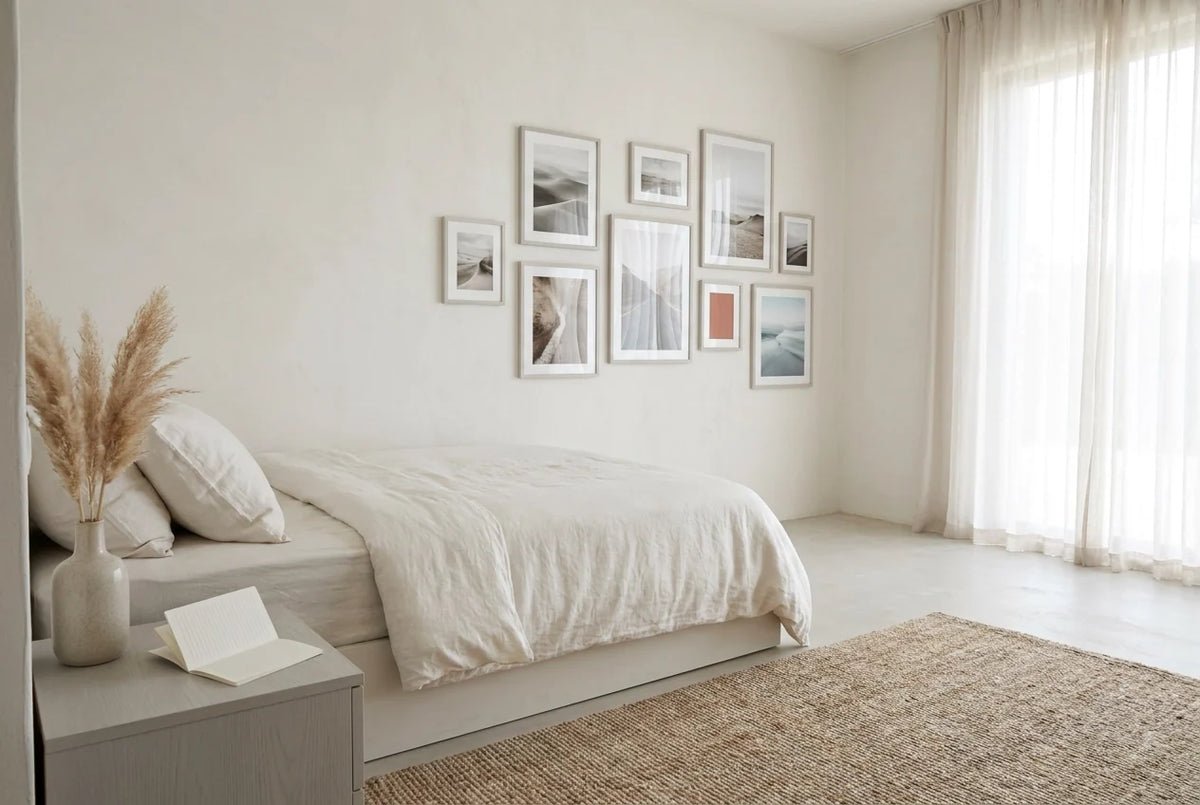 Professional header image for list-based article: Bedroom Decor Ideas That Make Your Space Feel Like a Perm...