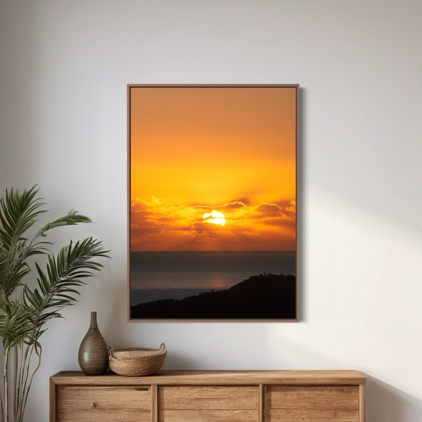 Poster Print:  "Golden Horizon"