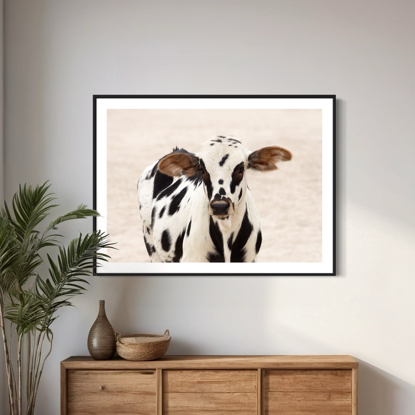 Poster Print: Baby Cow